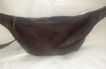 Load image into Gallery viewer, Morrocan Leather Banano  Sling Bag
