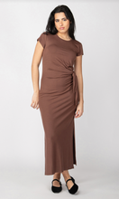 Load image into Gallery viewer, Dex SS Knotted Midi Dress. 2422000 D
