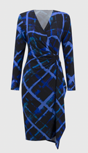 Load image into Gallery viewer, Joseph Ribkoff Abstract Print Dress 244131
