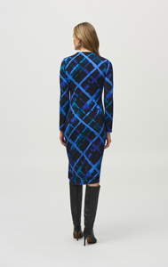 Joseph Ribkoff Abstract Print Dress 244131