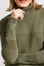 Load image into Gallery viewer, Tribal Turtleneck High Low Sweater. 78650 4814
