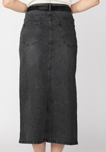 Load image into Gallery viewer, Dex Denim Maxi Skirt  2425258
