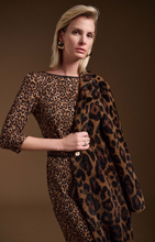 Load image into Gallery viewer, Joseph Ribkoff Animal Print Dress 244254
