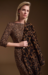 Joseph Ribkoff Animal Print Dress 244254