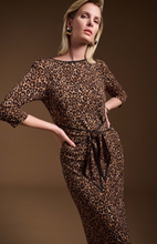 Load image into Gallery viewer, Joseph Ribkoff Animal Print Dress 244254
