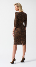 Load image into Gallery viewer, Joseph Ribkoff Animal Print Dress 244254
