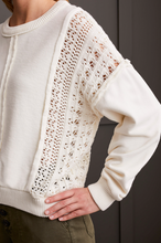 Load image into Gallery viewer, Tribal Mixed Media Sweater W/ SPECIAL WASH  5555O-5004
