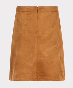 Esqualo Overlap Skirt, Suedine.  F2410507