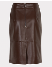 Load image into Gallery viewer, Esqualo Vegan Leather Skirt   F2411514
