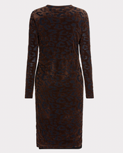 Load image into Gallery viewer, Esqualo Velvet Leopard Dress
