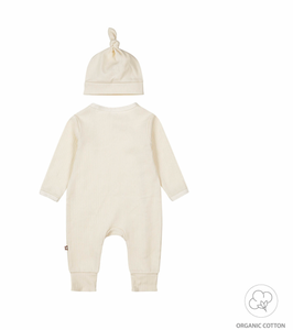 Dirkje Organic Cotton Sleeper + Hat. WN1240