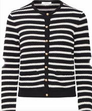 Load image into Gallery viewer, B Young Mikala Short Cardigan. 20816270.  Black Mix
