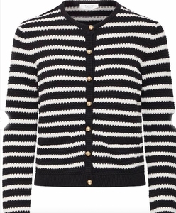 B Young Mikala Short Cardigan. 20816270.  Black Mix