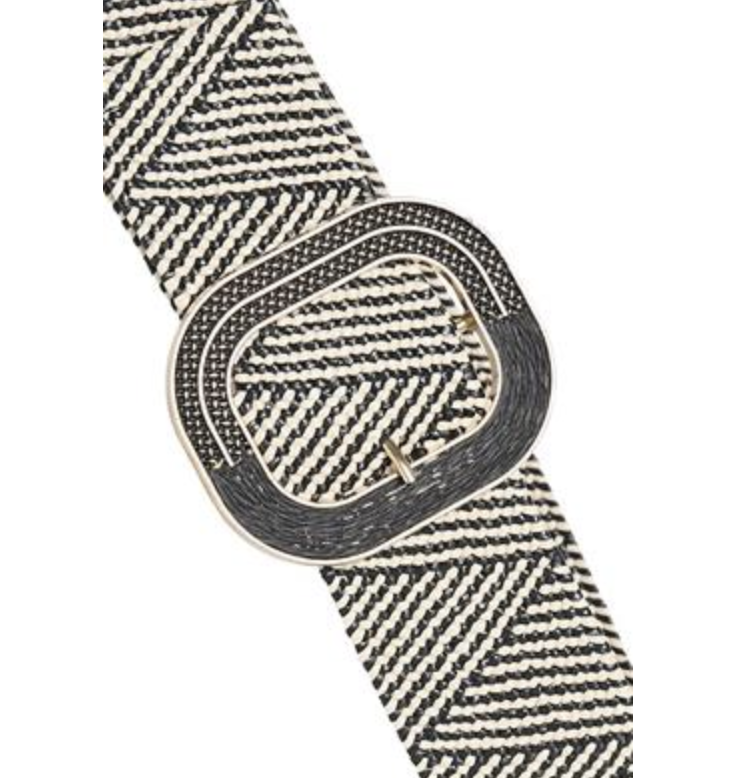 B Young Vilmina Belt. 20816377. Black