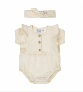 Dirkje Romper + Headband P54390-31