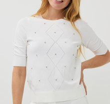 Load image into Gallery viewer, Esqualo Knit Embelished Sweater. SP2507001
