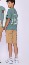 Load image into Gallery viewer, No Way Monday Cargo Shorts. P54212-1`
