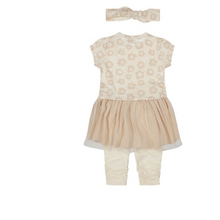 Load image into Gallery viewer, Dirkje 2 Piece Dress/Legging Set W/ Headband. P54382-31
