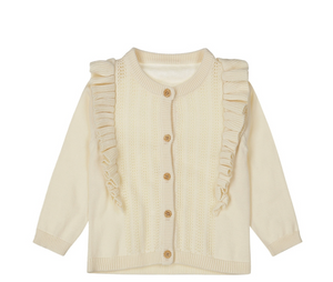 Dirkje Cardigan W/ Ruffles. P54395-35