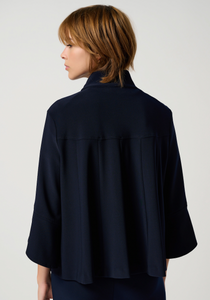 Joseph Ribkoff Trapeze Jacket. 193198NOS  Midnight Blue (Navy)