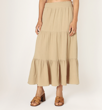 Load image into Gallery viewer, Dex Pull On Textured Midi Skirt  2522707 D
