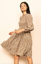 Load image into Gallery viewer, Ell Floral Smocked Bodice Tiered Dress. EE1101
