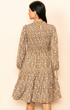 Load image into Gallery viewer, Ell Floral Smocked Bodice Tiered Dress. EE1101
