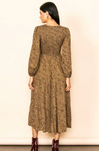 Load image into Gallery viewer, Ell Smocked Chest Midi Dress
