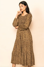 Load image into Gallery viewer, Ell Smocked Chest Midi Dress
