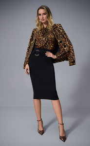 Joseph Ribkoff Crepe Pencil Skirt. 252134