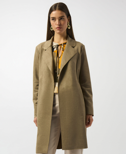 Joseph Ribkoff Scuba Suede Straight Coat. 253252