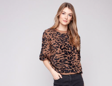 Load image into Gallery viewer, Charlie B Elbow Sleeve Sweater C2858P/449C.
