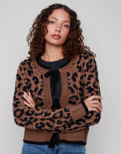 Load image into Gallery viewer, Charlie B Bow Tie Front Cardigan. C2933/430.  P236
