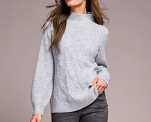 Load image into Gallery viewer, Tribal Mock Neck Sweater. 23220/3590
