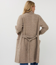 Load image into Gallery viewer, Esqualo Long Cardigan W/Pockets  F2518505
