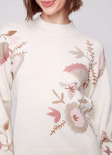 Load image into Gallery viewer, Charlie B Mock Neck Sweater. C2689R/974A
