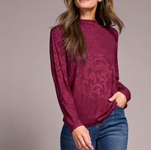 Load image into Gallery viewer, Tribal Mock Neck Top 23600 8328 0009
