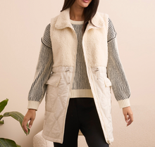 Load image into Gallery viewer, Tribal Sherpa Vest/ Jacket
