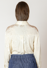 Load image into Gallery viewer, Black Tape Floral Blouse  2623707
