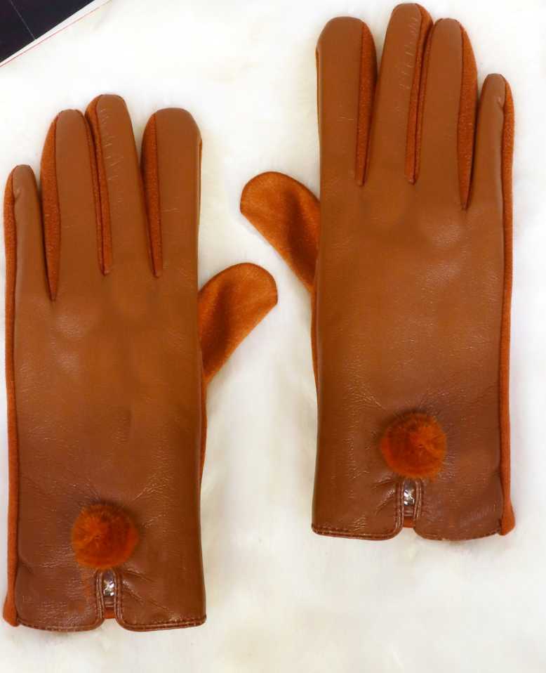 Fashion Gloves 122704 Camel