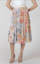 Load image into Gallery viewer, Black Tape Pleated Skirt. 2722728T
