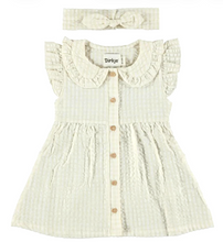 Load image into Gallery viewer, Dirkje Infant Girls Dress + Headband. N58317-35

