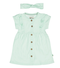 Load image into Gallery viewer, Dirkje Infant Girls Dress  + Headband. N58403-35
