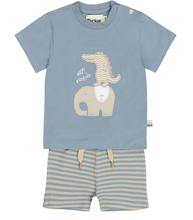 Load image into Gallery viewer, Dirkje Boys Shirt/Shorts Set. N58552-35
