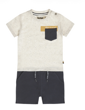 Load image into Gallery viewer, Dirkje Boys Shirt, Shorts Set N58673-35
