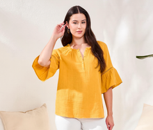 Load image into Gallery viewer, Tribal Raglan Sleeve Blouse. 60590 4555 0358
