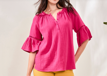 Load image into Gallery viewer, Tribal Raglan Sleeve Blouse. 60590 4555
