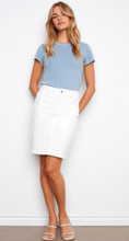 Load image into Gallery viewer, Charlie B Twill Skirt C7042TT/ 618A
