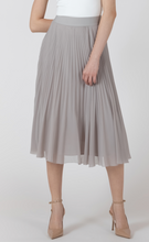 Load image into Gallery viewer, Black Tape Pleated Skirt. 2722728

