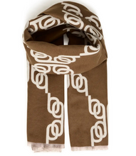Load image into Gallery viewer, B Young Leopard Logo Scarf. 20819302
